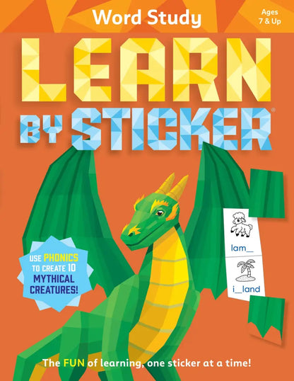Learn By Sticker Word Study