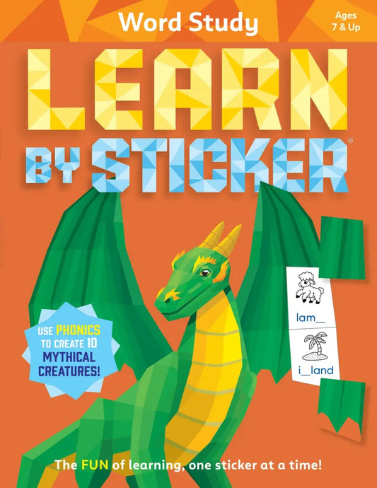 Learn By Sticker Word Study