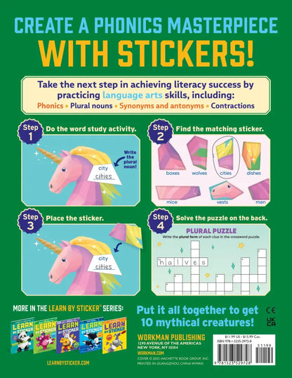Learn By Sticker Word Study