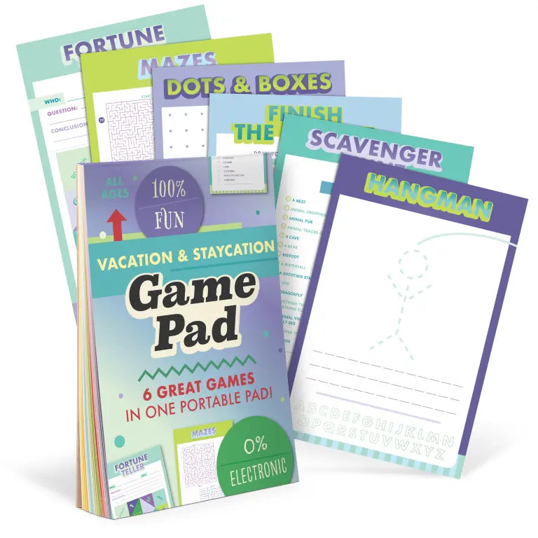 Vacation & Staycation On-The-Go Game Pad