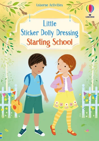 Little Sticker Dolly Dressing Starting School