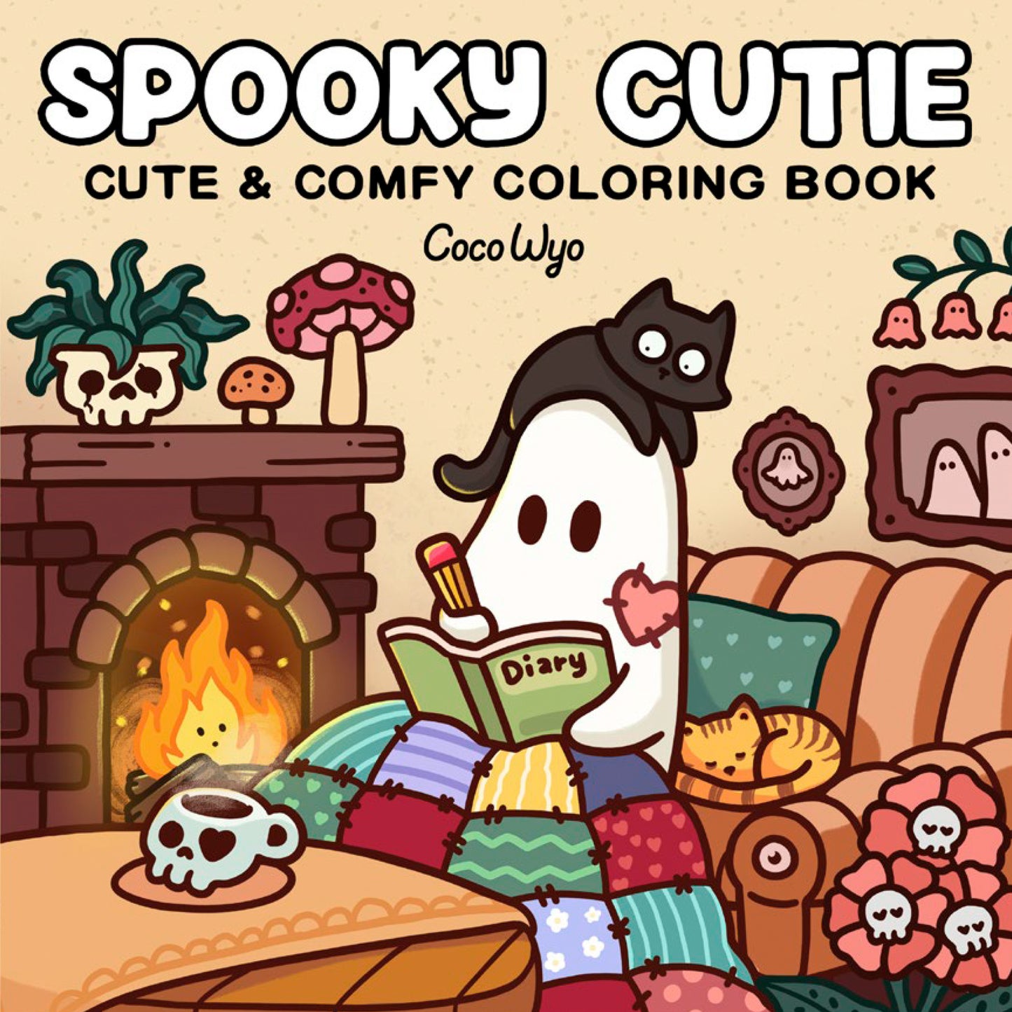 Coco Wyo Spooky Cutie Coloring