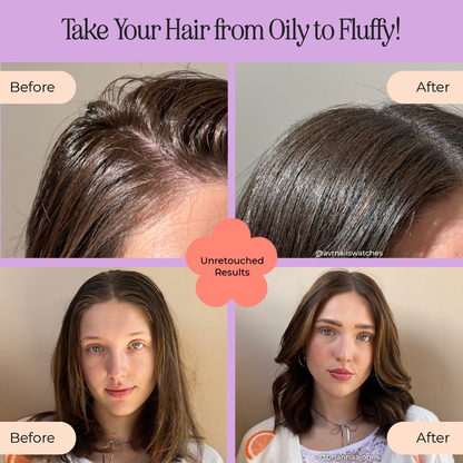 Powder Puff Dry Shampoo | volumizing non aerosol dry shampoo