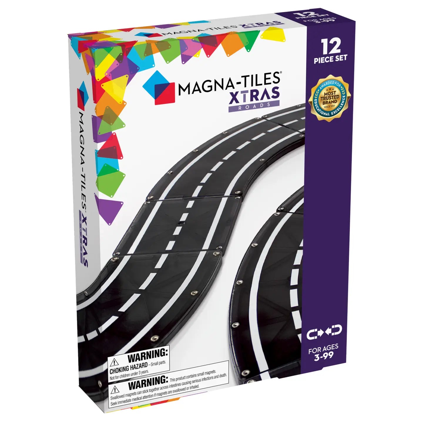 Magna-Tiles® Xtras 12 Roads