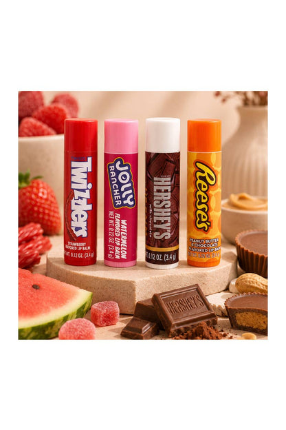 UPD 42HA190HBAZ Hershey 8 pcs Tear & Share Lip Balm - 3 pks