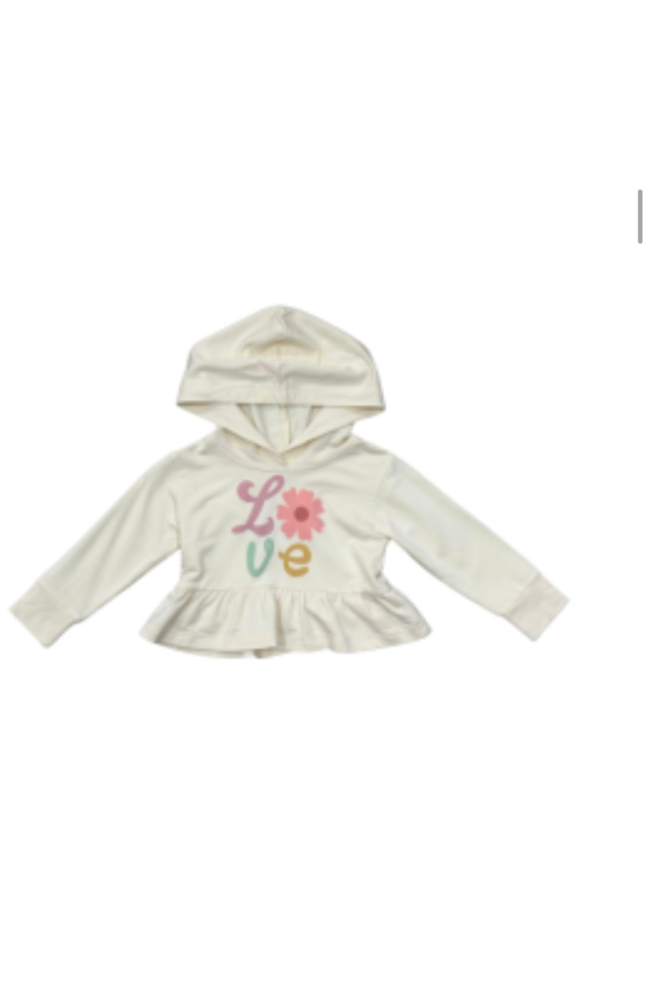 Daisy Love Peplum Hoodie