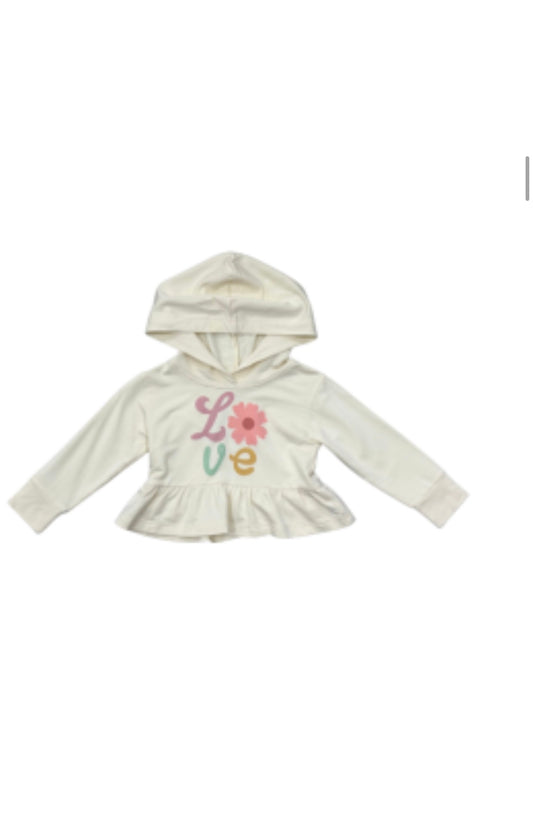 Daisy Love Peplum Hoodie