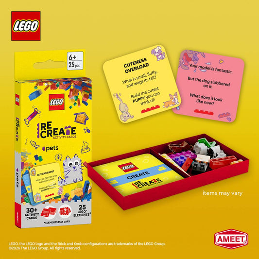 LEGO ReCreate Activity Cards - Pets