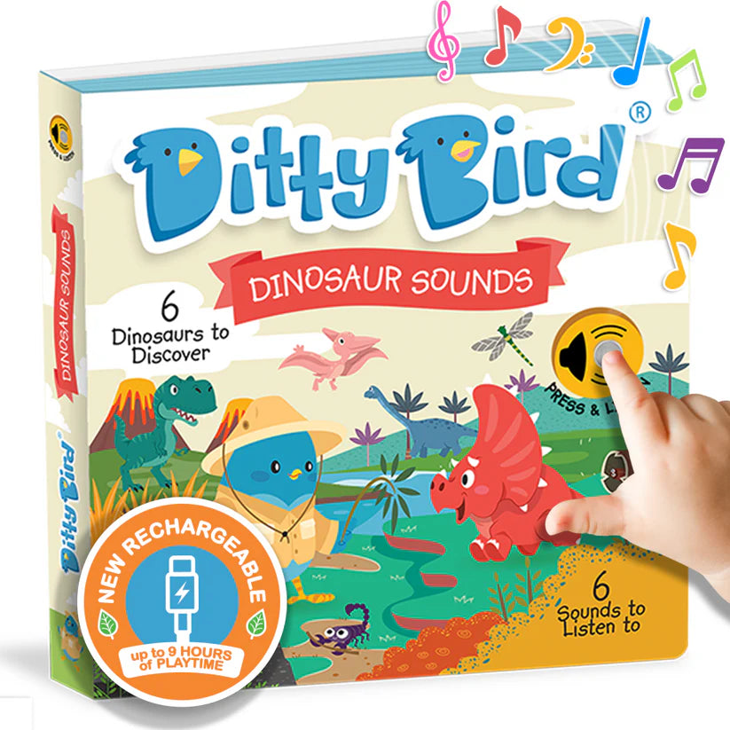 Ditty Bird Dinosaur Sounds - USB-C Rechargeable