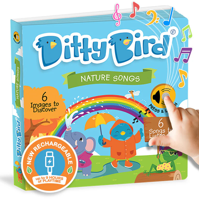 Ditty Bird Nature Songs - USB-C Rechargeable