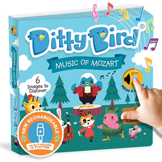 Ditty Bird Music of Mozart - USB-C Rechargeable
