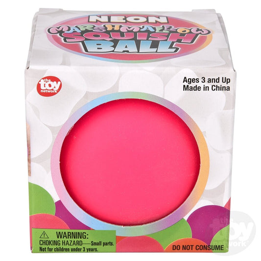 Marshmallow Neon Squishy Ball 2.5