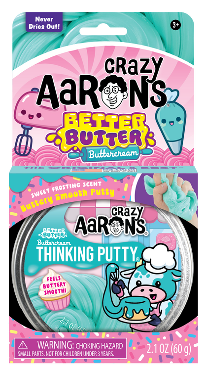 Better Butter - Buttercream 4" Thinking Putty Tin