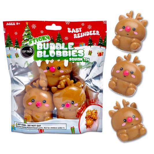 Sticky Bubble Blobbies Reindeers