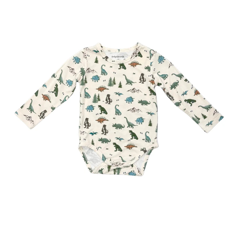 Dino Land Long Sleeve Bodysuit