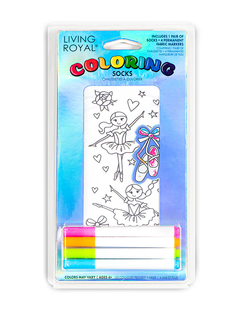 Color Socks Ballerina