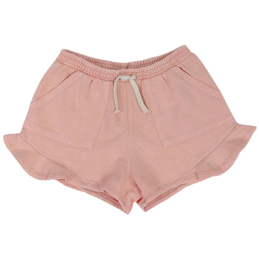Butterfly Short in Mineral Pink