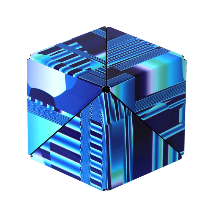 Shashibo Blue Crystal Art Worx Series