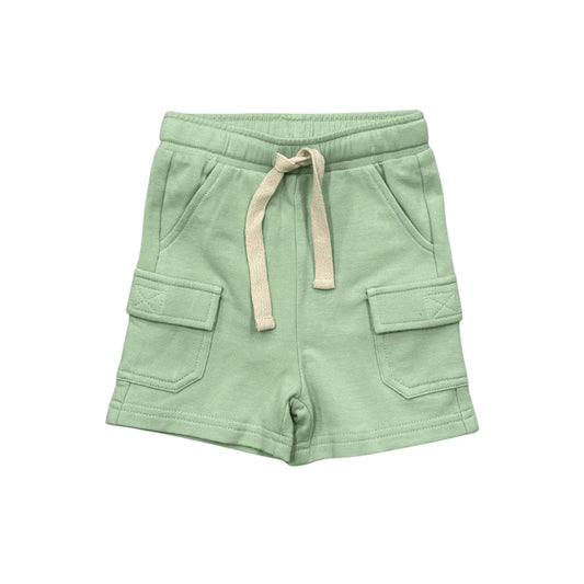 Summer Green Boy's Cargo Short