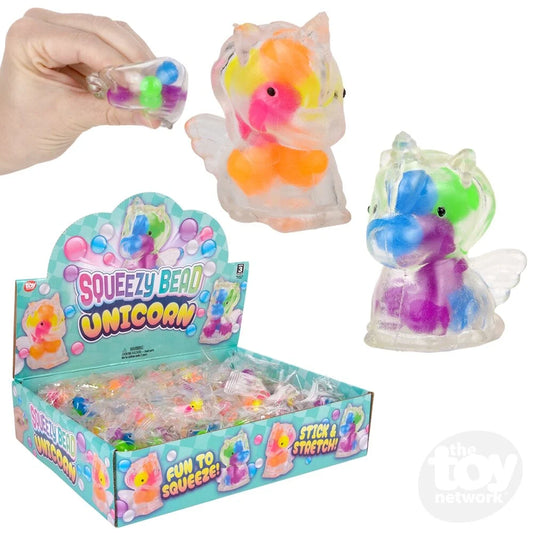 2" Squeezy Bead Unicorn