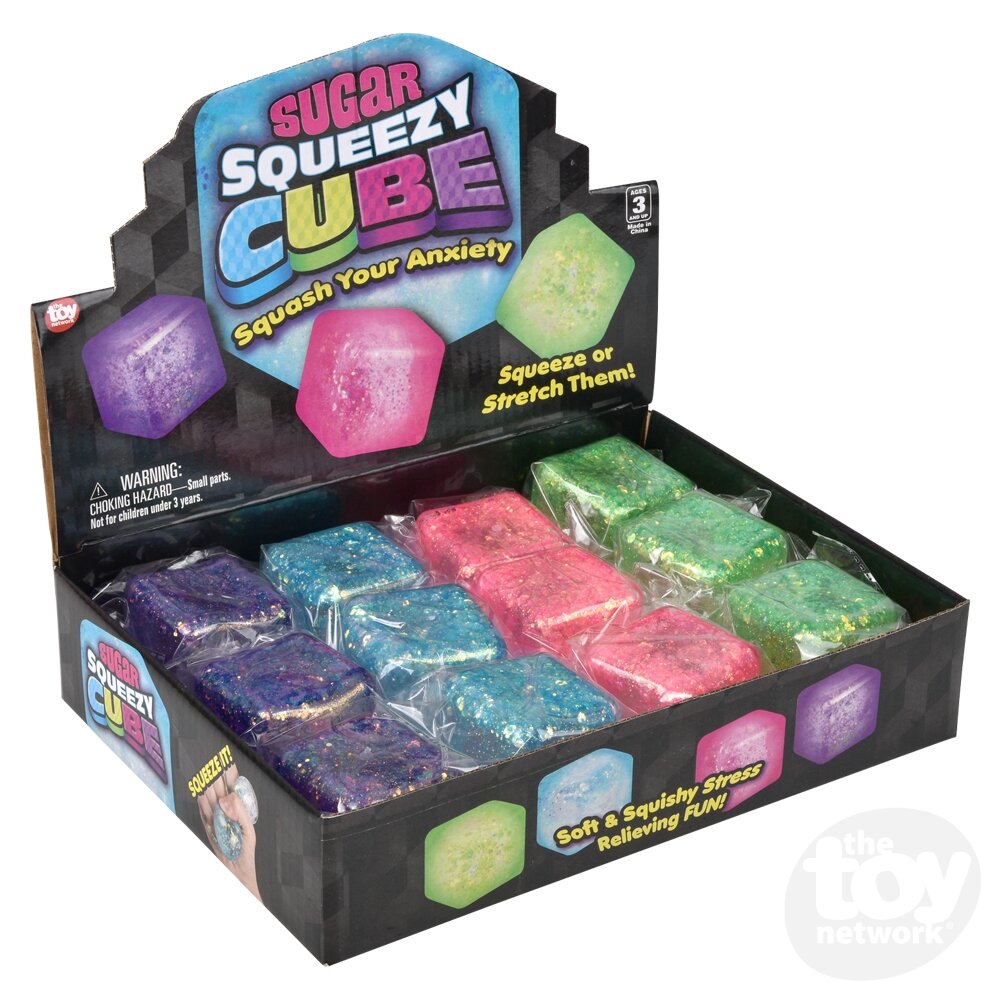 Squeezy Sugar Cube 2"