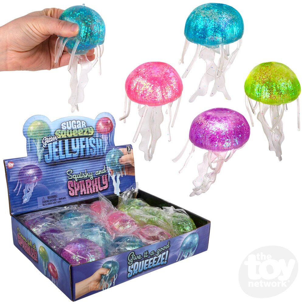 4.75" Squeezy Sugar Jellyfish