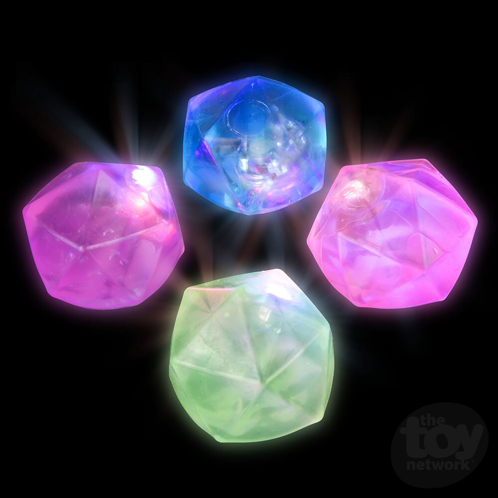 Light-Up Squeezy Sugar Diamond 2.75"