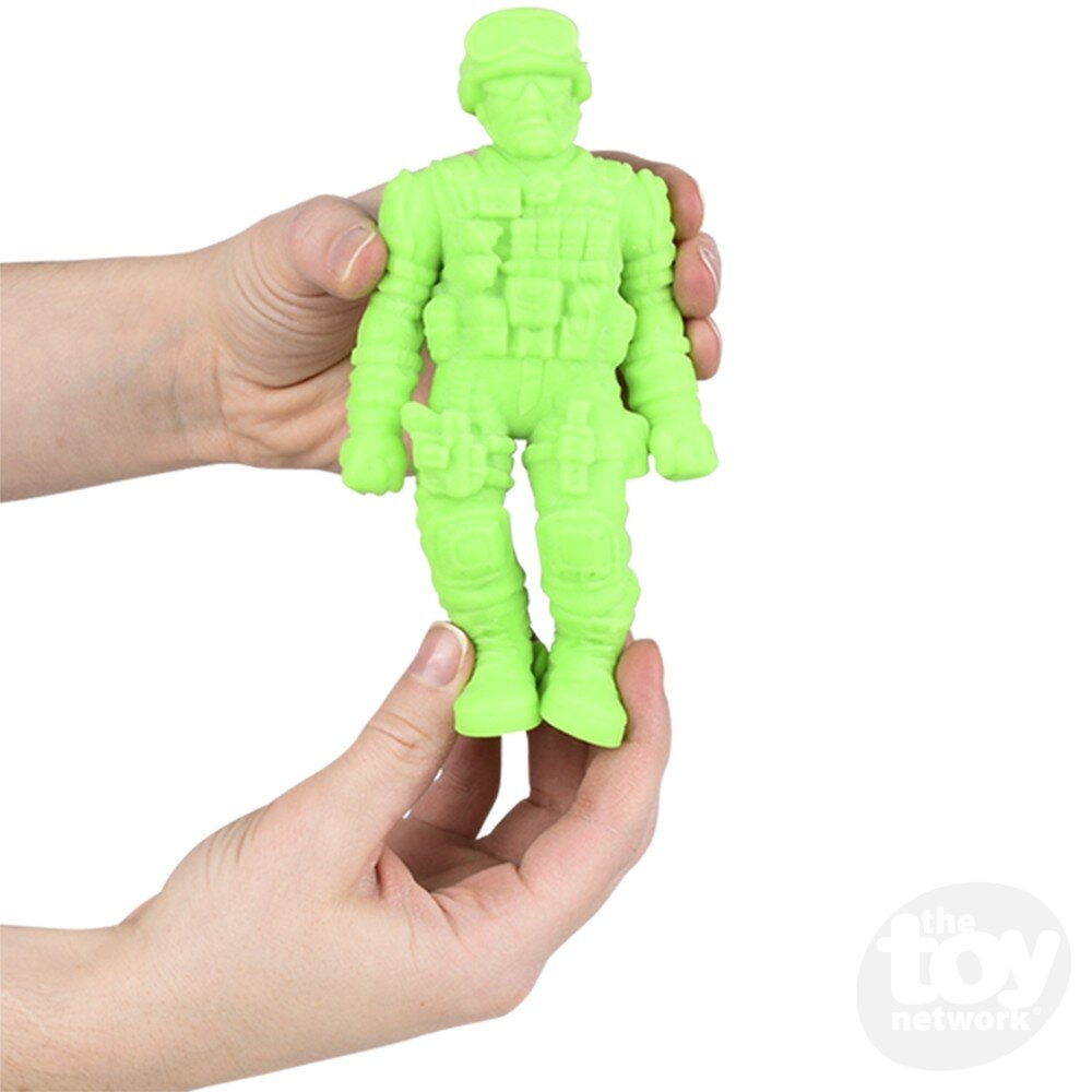 6" Stretchy Sand Toy Soldier