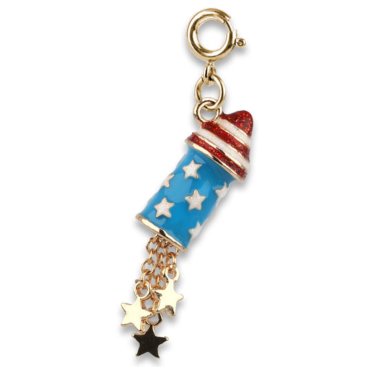 CHARM IT!  Gold Firework Charm