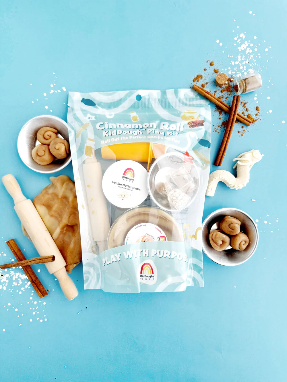 EGD Cinnamon Roll KidDough Play Kit