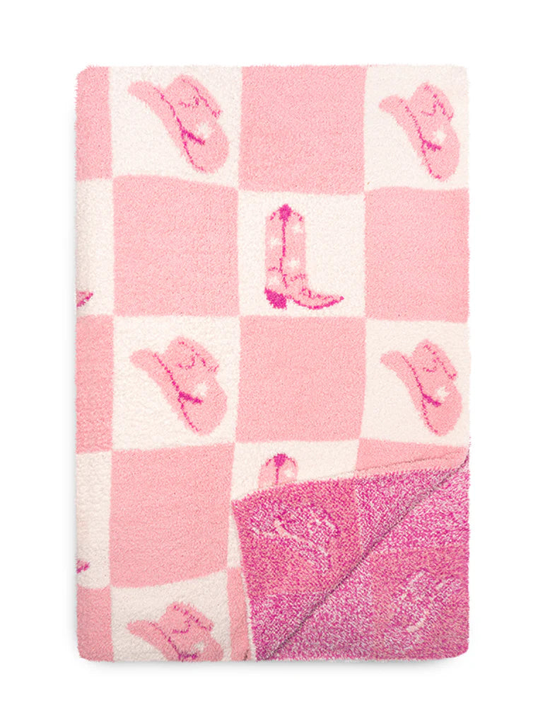 Living Royal Rodeo Checker Blanket