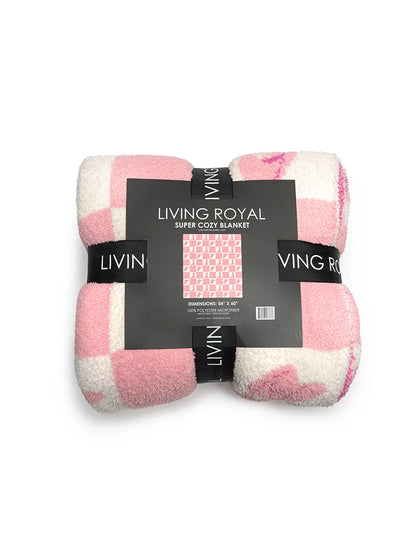 Living Royal Rodeo Checker Blanket
