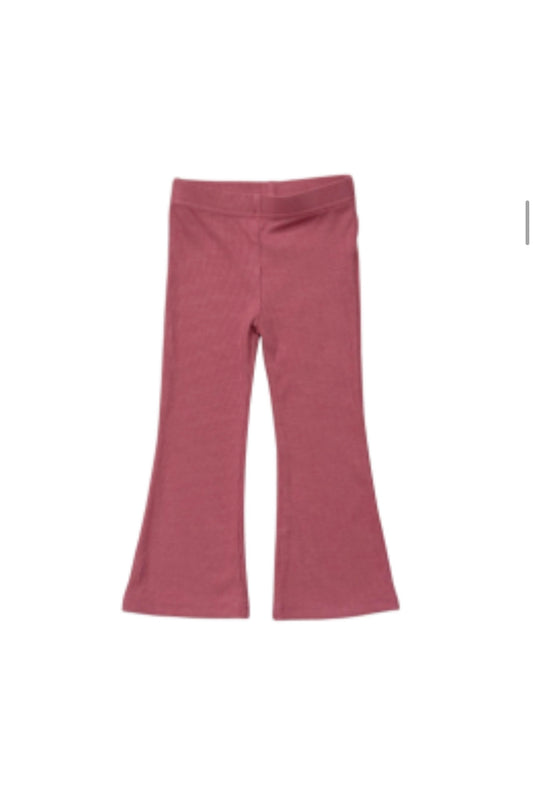 Flare Pants - Mesa Rose