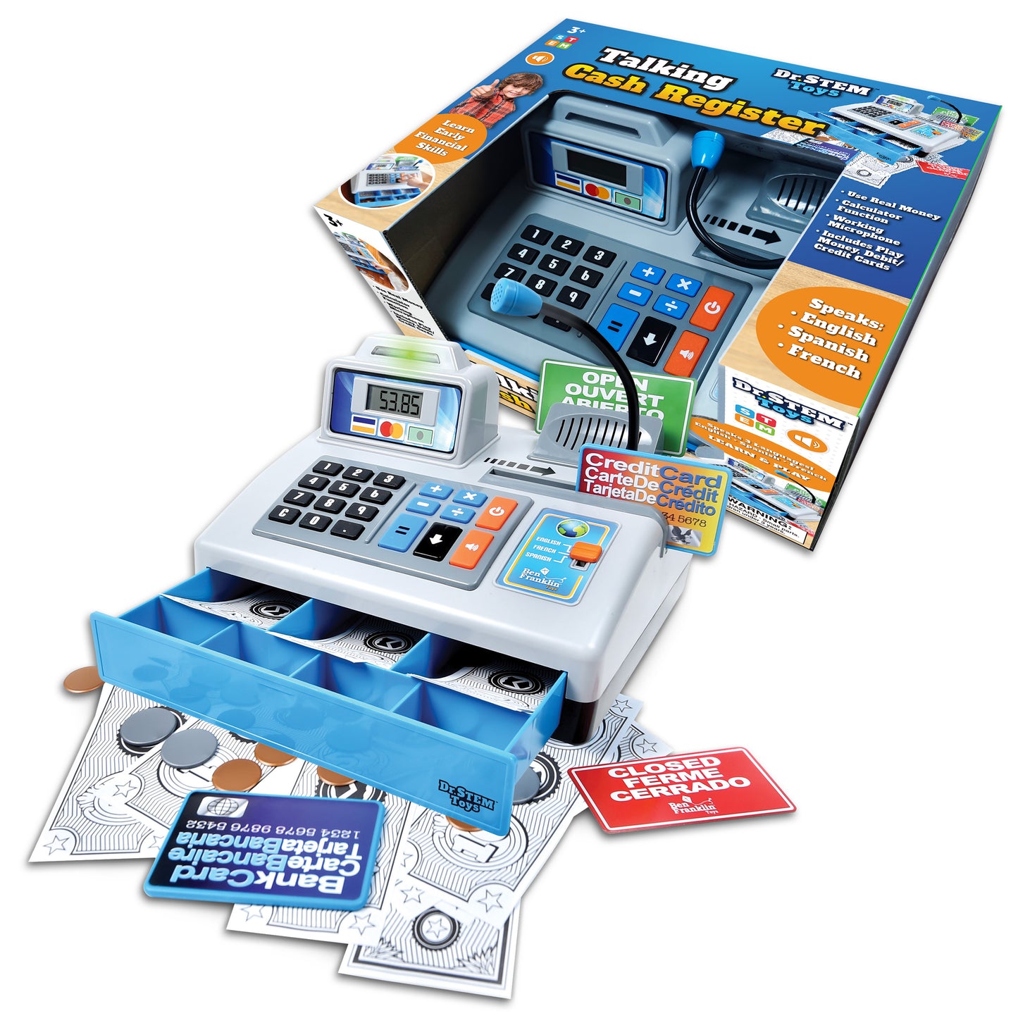 Talking Toy Cash Register