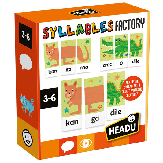 Montessori Syllables Factory Game