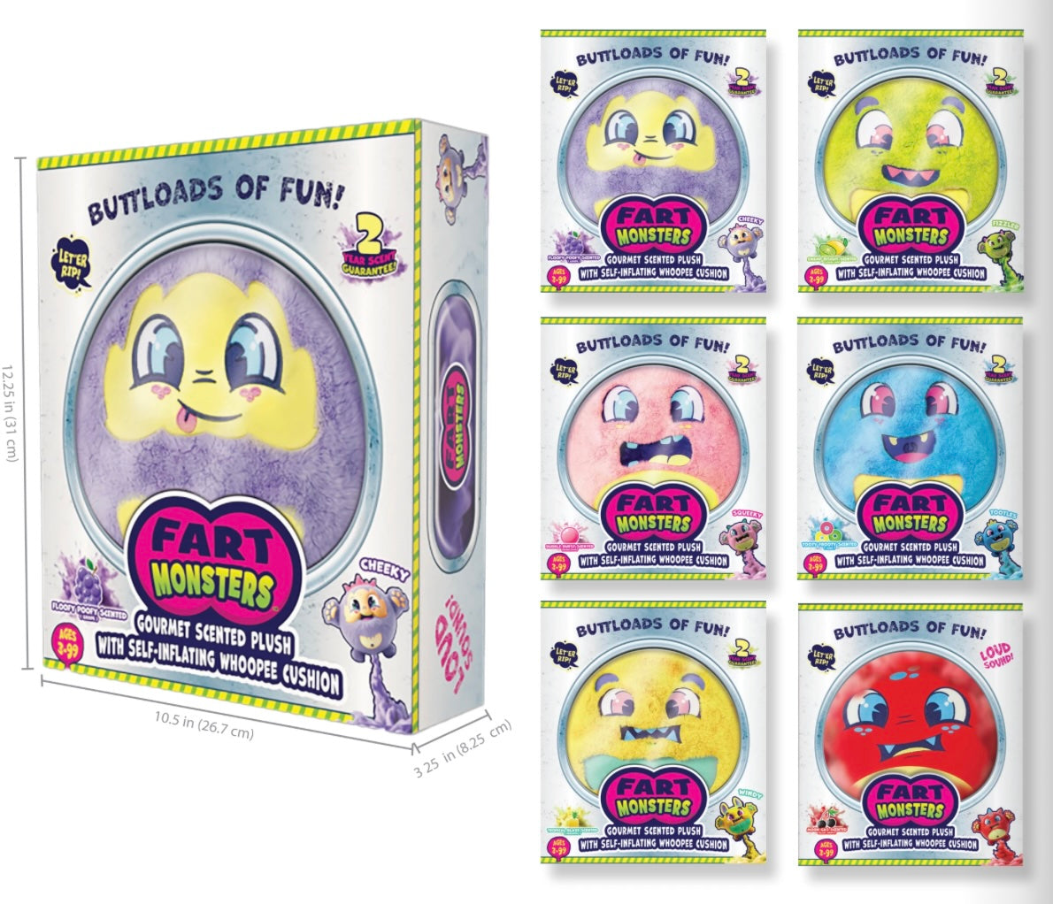 Fart Monsters Pillows