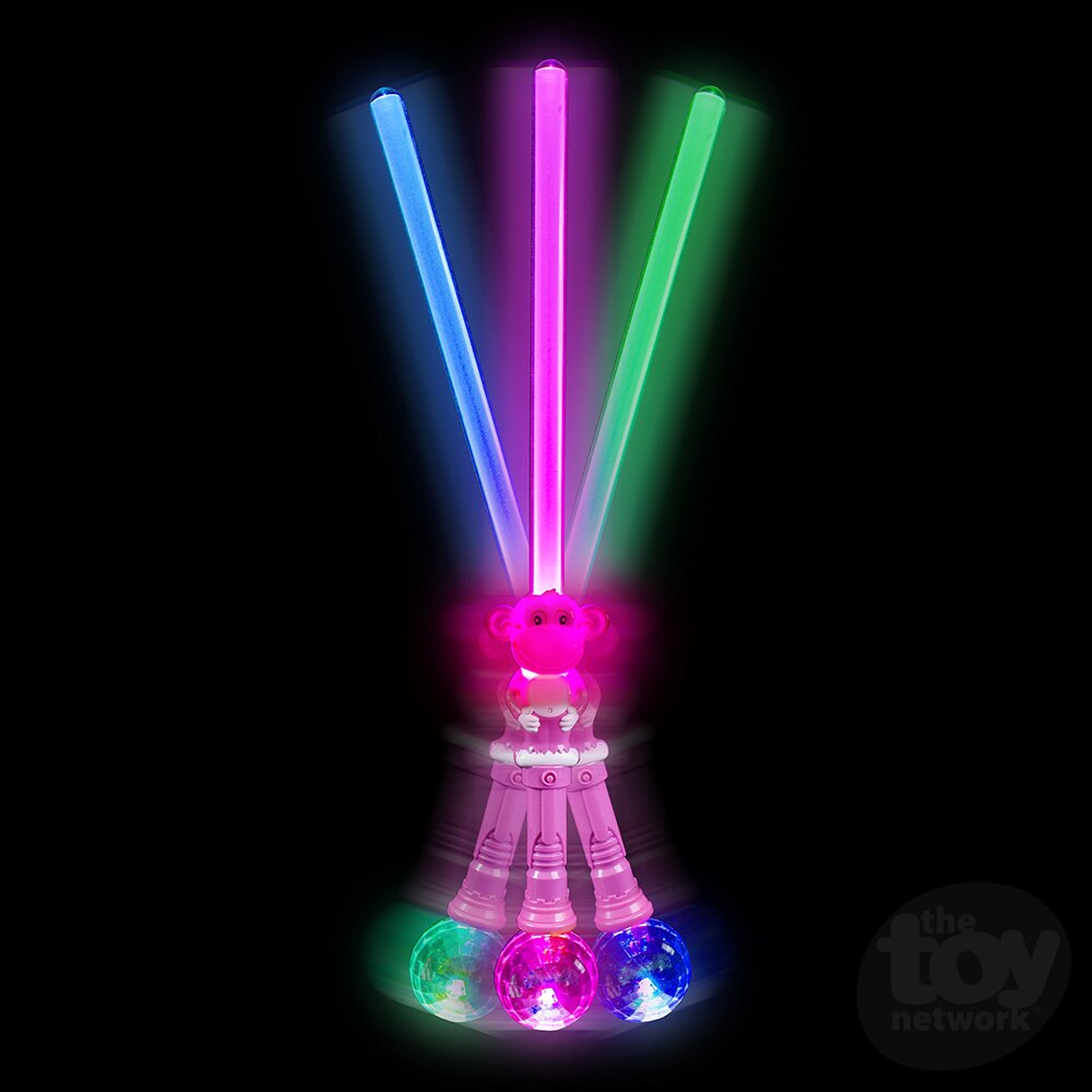 30" Light-Up Monkey Magic Ball Sword