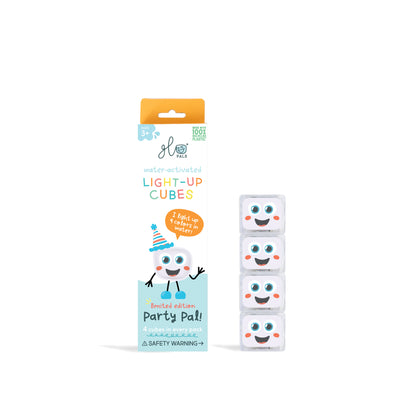 Glo Pals Party Pal Light Up Cubes 4 pack