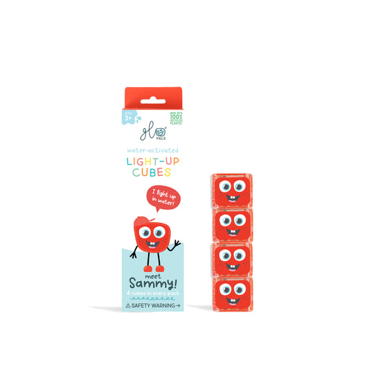Glo Pals Sammy Light Up Cubes 4 pack