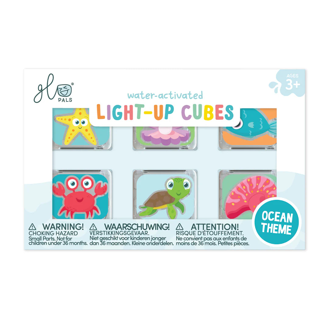 Glo Pals Ocean Light-Up Cubes 6-Pack