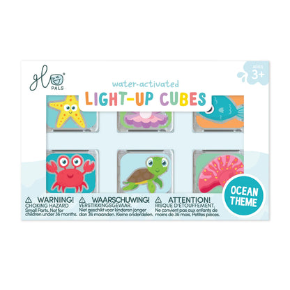 Glo Pals Ocean Light-Up Cubes 6-Pack