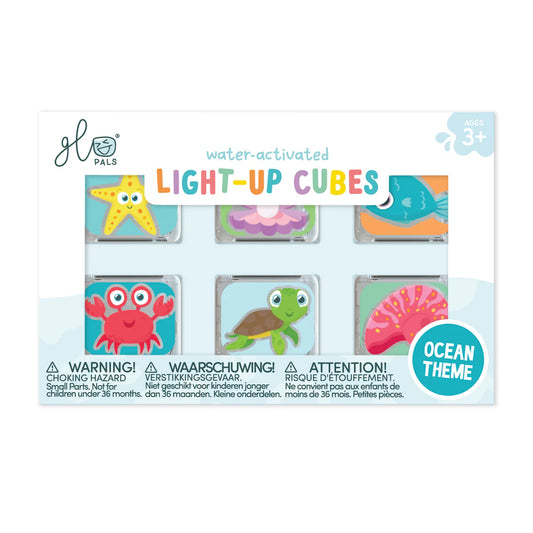 Glo Pals Ocean Light-Up Cubes 6-Pack