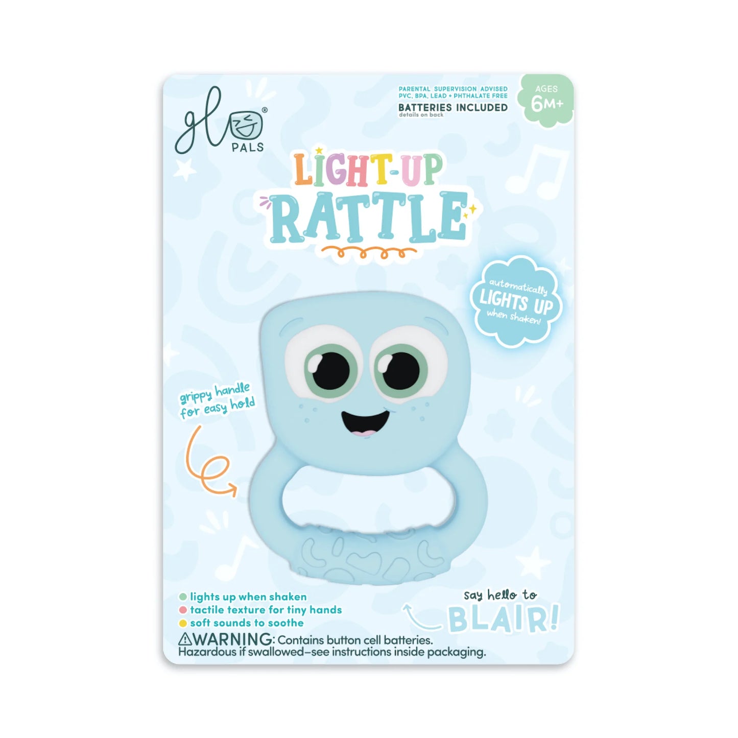Glo Pals Light-Up Rattle Blair