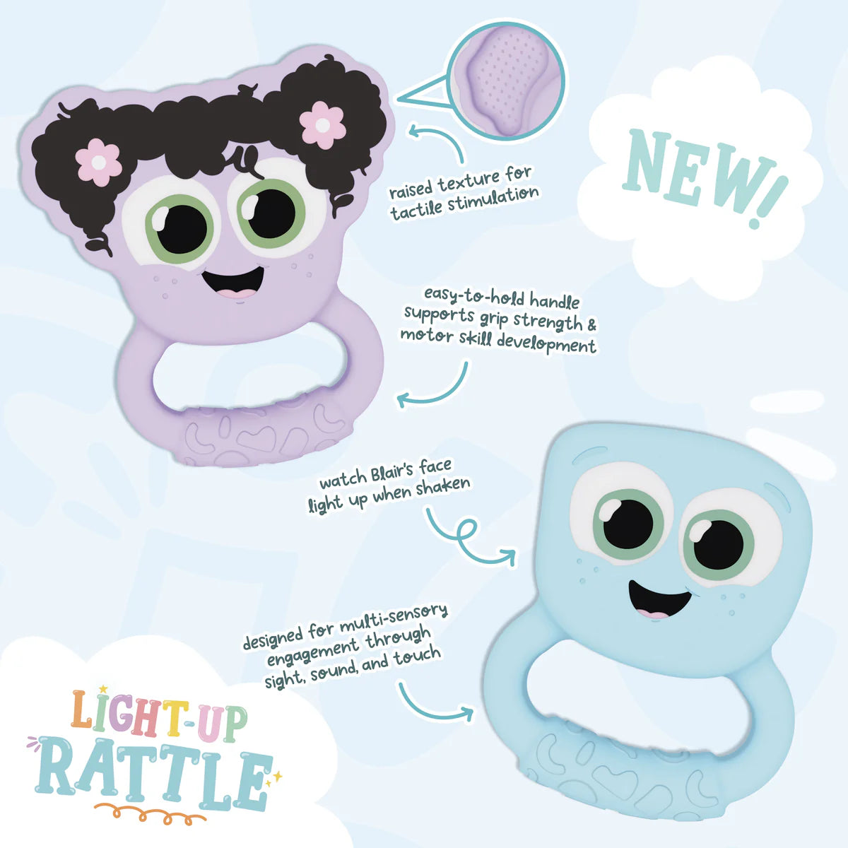 Glo Pals Light-Up Rattle Lumi
