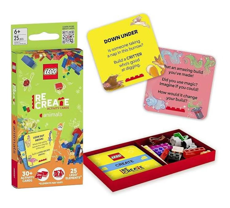 LEGO ReCreate Activity Cards - Animals