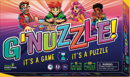 G'NUZZLE! A Puzzle Game - 2 G'Nuzzles per Box