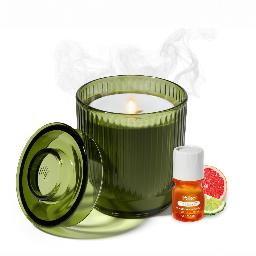 Flameless Candle Diffuser - Olive