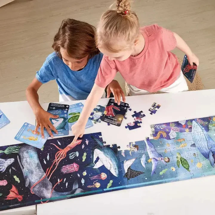 Ocean Life Puzzle 200 Piece Giant Long Puzzle