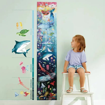 Ocean Life Puzzle 200 Piece Giant Long Puzzle