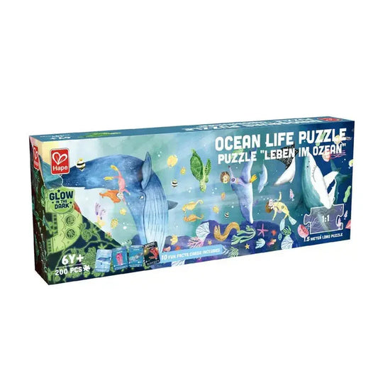 Ocean Life Puzzle 200 Piece Giant Long Puzzle